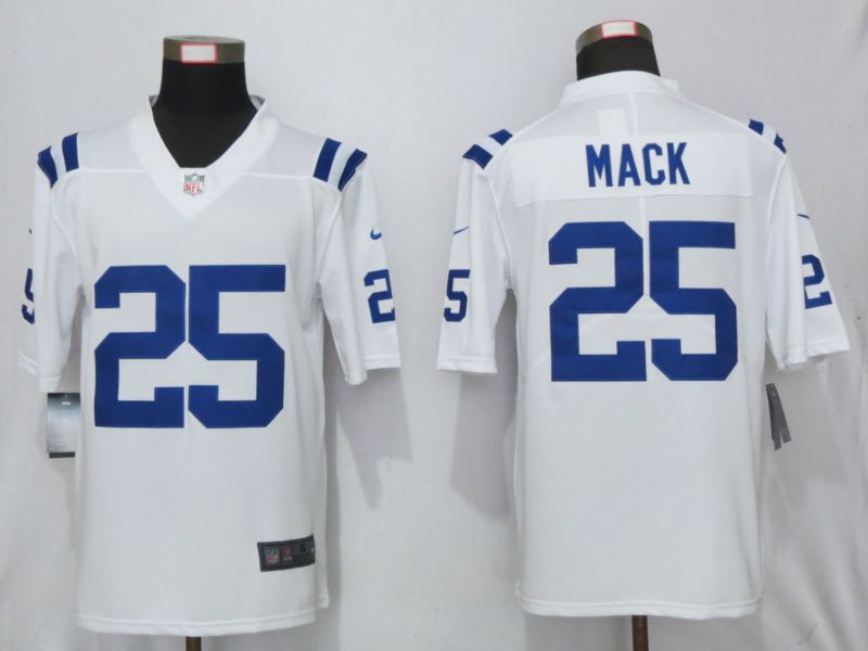Men Indianapolis Colts #25 Mack White Nike Vapor Untouchable Limited Playe NFL Jerseys->indianapolis colts->NFL Jersey